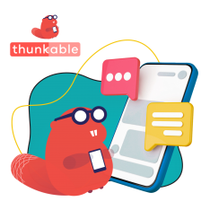 Разработка мобильных приложений в Thunkable. Начало - КИБЕРшкола программирования для детей, компьютерные курсы для школьников, начинающих и подростков - KIBERone г. Усолье-Сибирское