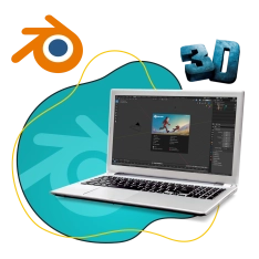 3D-моделирование. Blender для детей - КИБЕРшкола программирования для детей, компьютерные курсы для школьников, начинающих и подростков - KIBERone г. Усолье-Сибирское