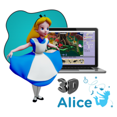 Alice 3d - КИБЕРшкола программирования для детей, компьютерные курсы для школьников, начинающих и подростков - KIBERone г. Усолье-Сибирское