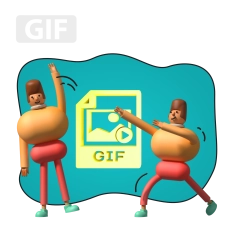 Gif-анимация - КИБЕРшкола программирования для детей, компьютерные курсы для школьников, начинающих и подростков - KIBERone г. Усолье-Сибирское