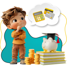 Финансовый интеллект вместе KIBERone - КИБЕРшкола программирования для детей, компьютерные курсы для школьников, начинающих и подростков - KIBERone г. Усолье-Сибирское