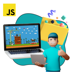 Программирование на JavaScript. Учимся создавать игры! - КИБЕРшкола программирования для детей, компьютерные курсы для школьников, начинающих и подростков - KIBERone г. Усолье-Сибирское
