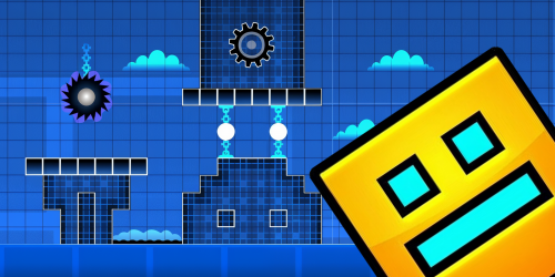 Свой Geometry Dash: создаём игру из детства родителей - КИБЕРшкола программирования для детей, компьютерные курсы для школьников, начинающих и подростков - KIBERone г. Усолье-Сибирское